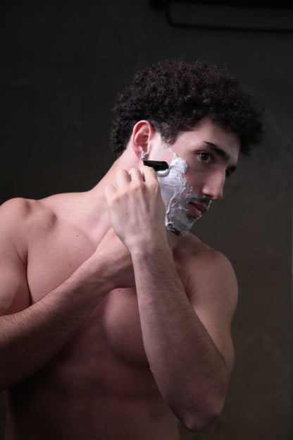 Al-moos lifetime single blade safety razor