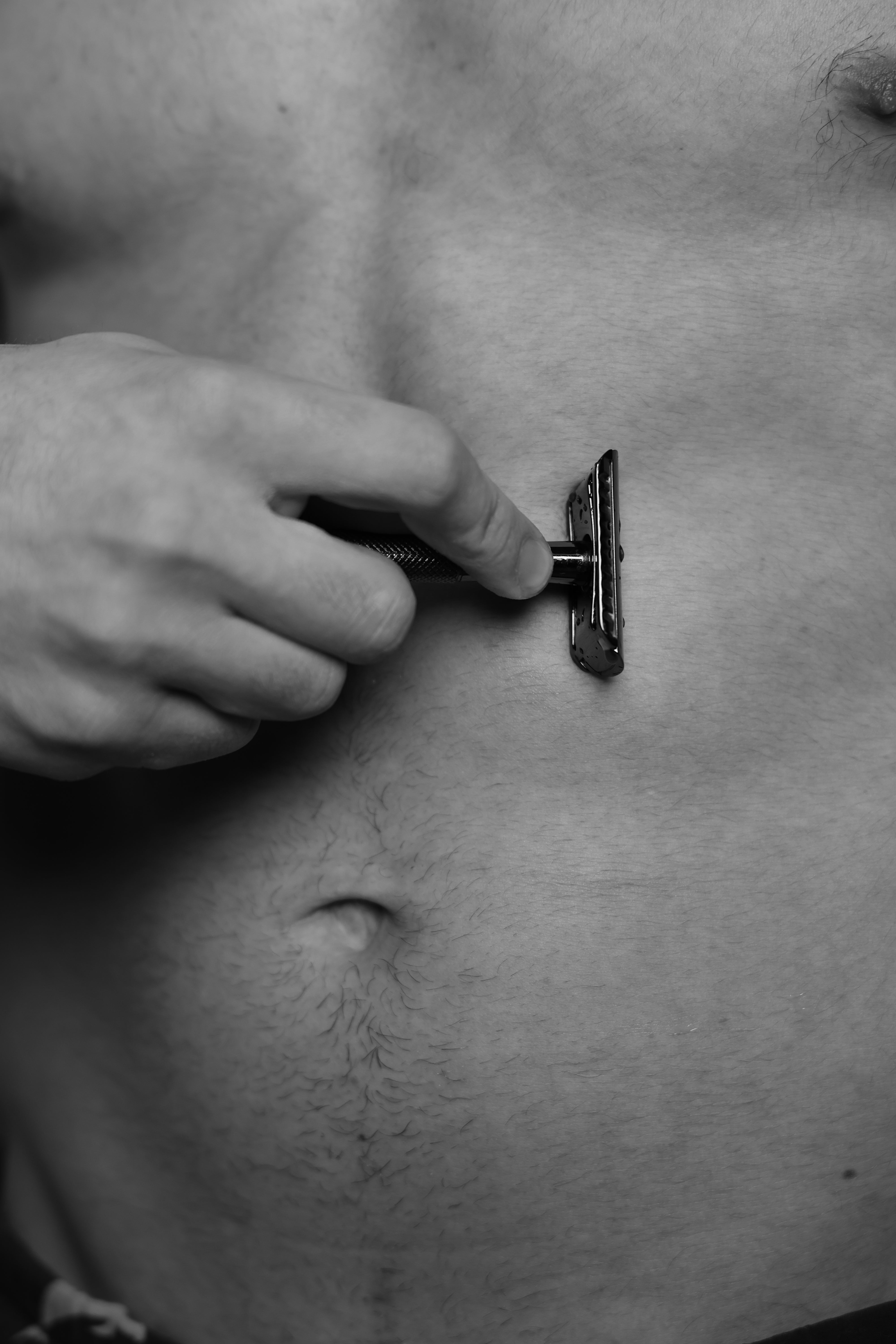 Al-moos lifetime single blade safety razor