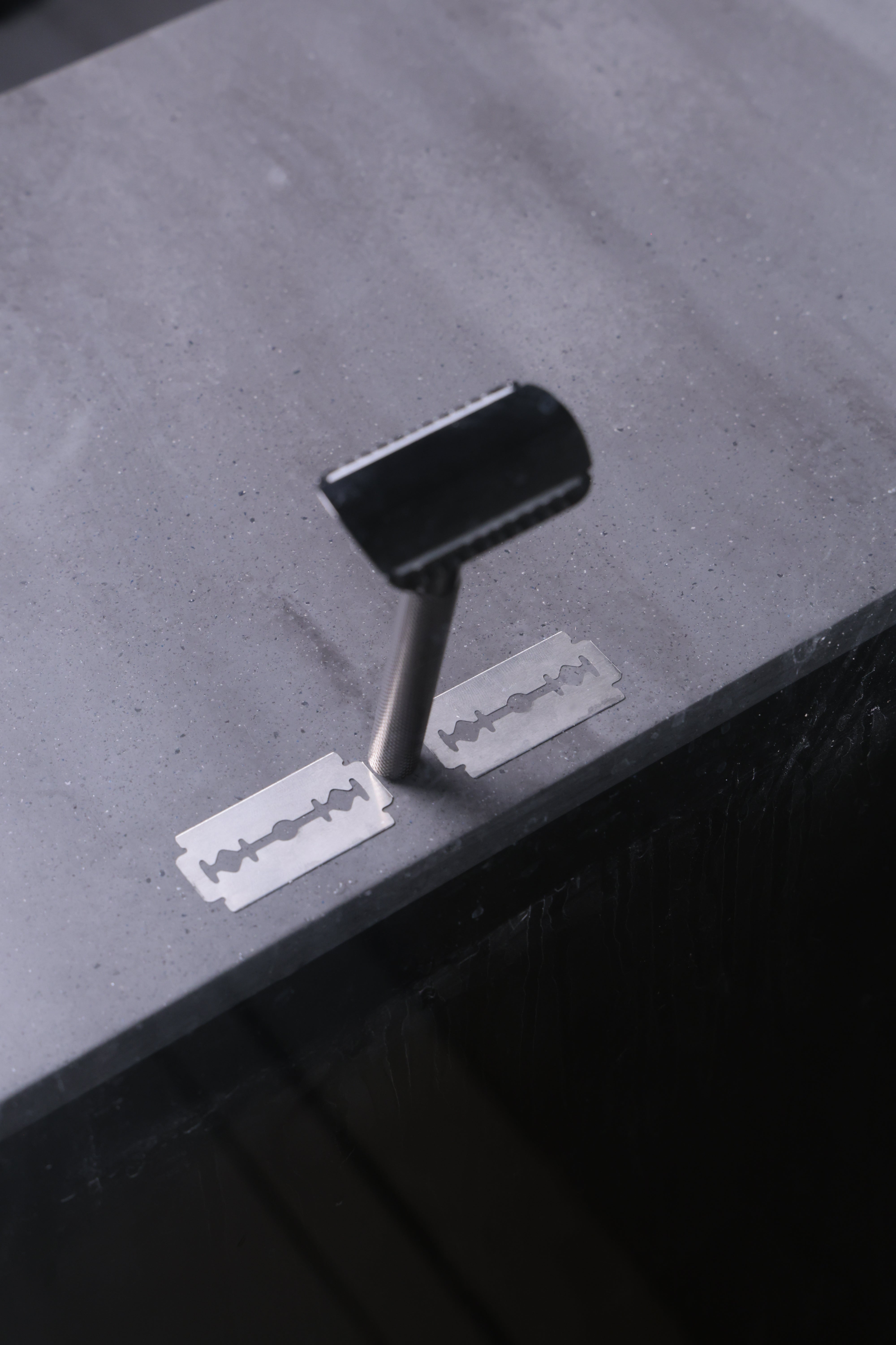 Al-moos lifetime single blade safety razor